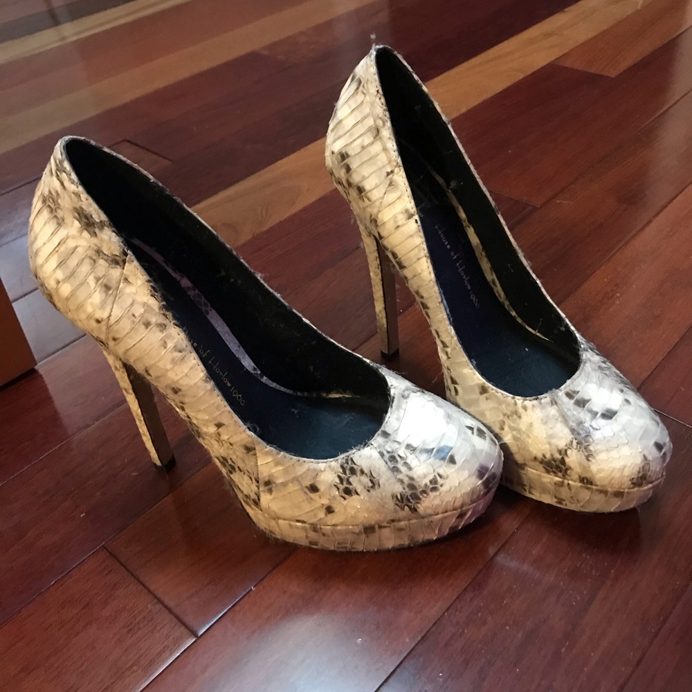 House of Harlow 1960 Nora heels sz 38